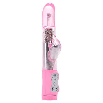 Vibratore rabbit magic tales sweet pink dolphin stimolazione 360° cm 21,5 diametro 3,5