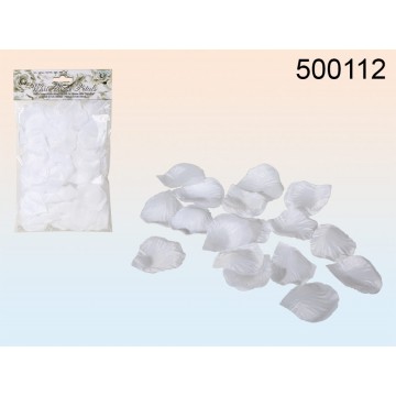 500112 - Petali di rosa bianca, ca. 150 pz in sacchetto di plastica con header cardEAN 4029811341375