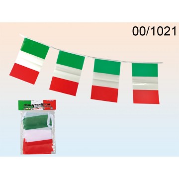 bandiera festone italia c.m. 2,50 15x10