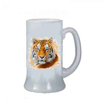 Boccali birra personalizzato animale tigre