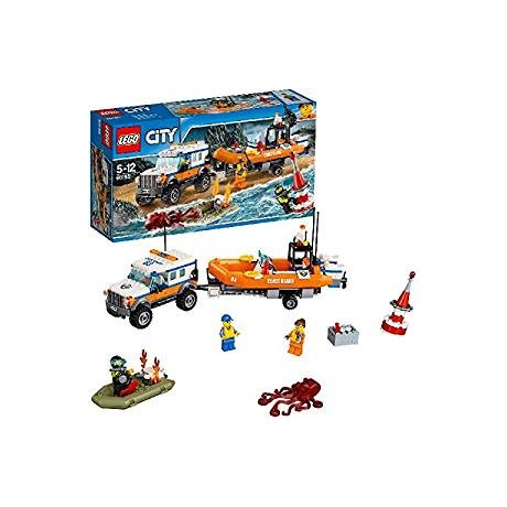 Lego city unita' di risposta con fuoristrada 4x4