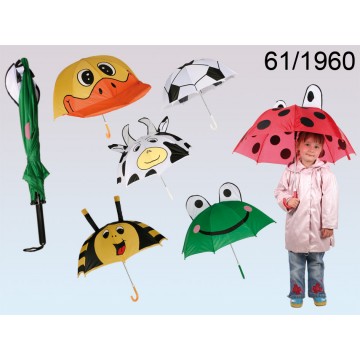ombrello per bambini circa 46 cm. pezzi 30 assortiti