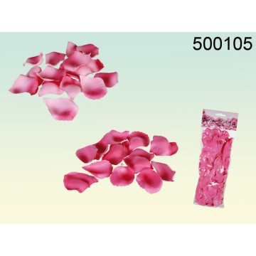 petali di rosa, 2 colori di rosa ass., ca. 100 pezzi in sacchetto