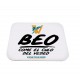 mouse pad tappetino rettangolare pc scritta veneto radio beo come el culo del vedeo